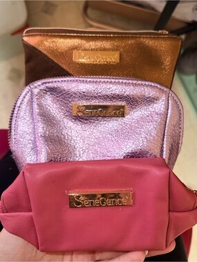 SeneGence Cosmetic Pouch Set